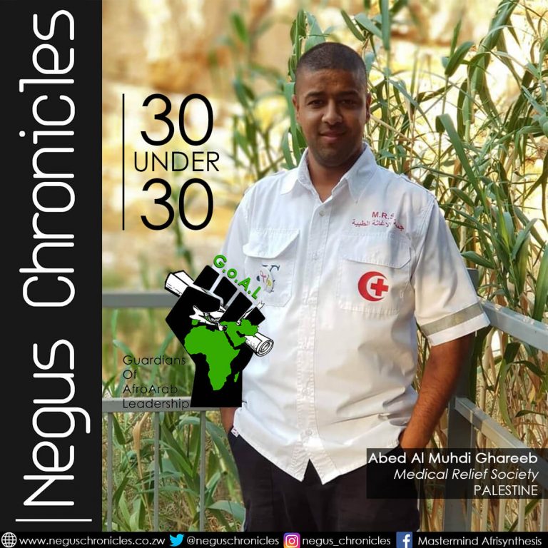 30-Under-30-AfroArab-Abed negus chronicles volunteer